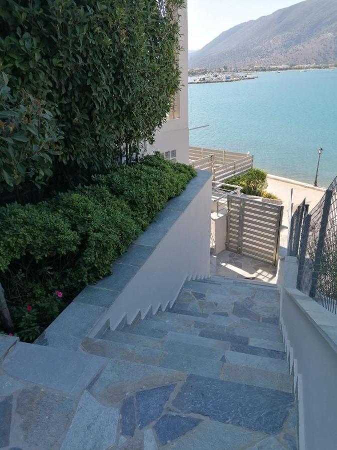 Ocean Views Apartment Plataria Bagian luar foto